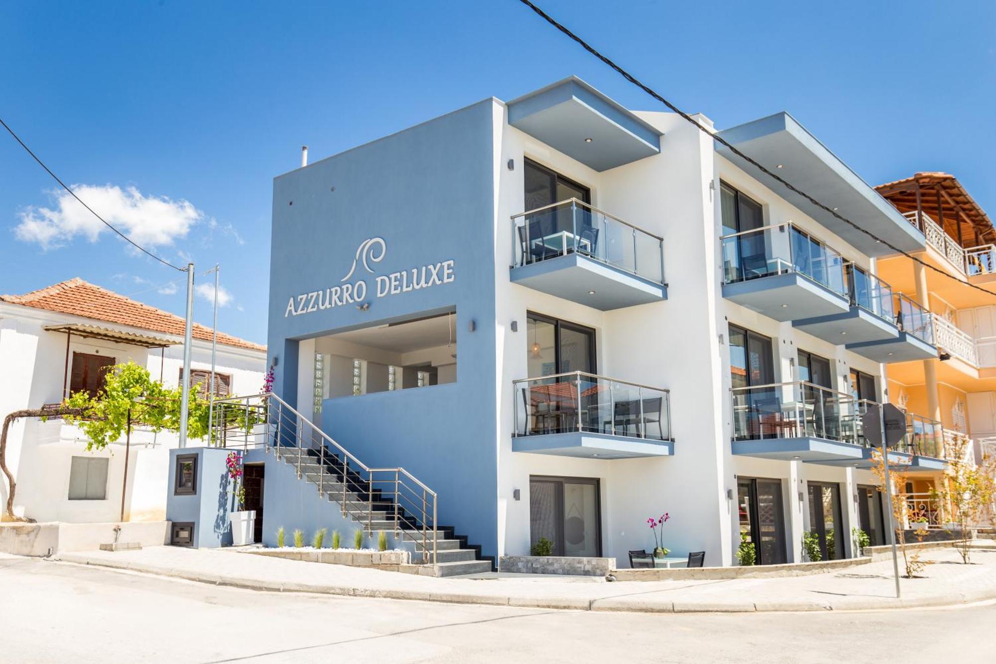 Azzurro Deluxe Daire Limenaria  Dış mekan fotoğraf