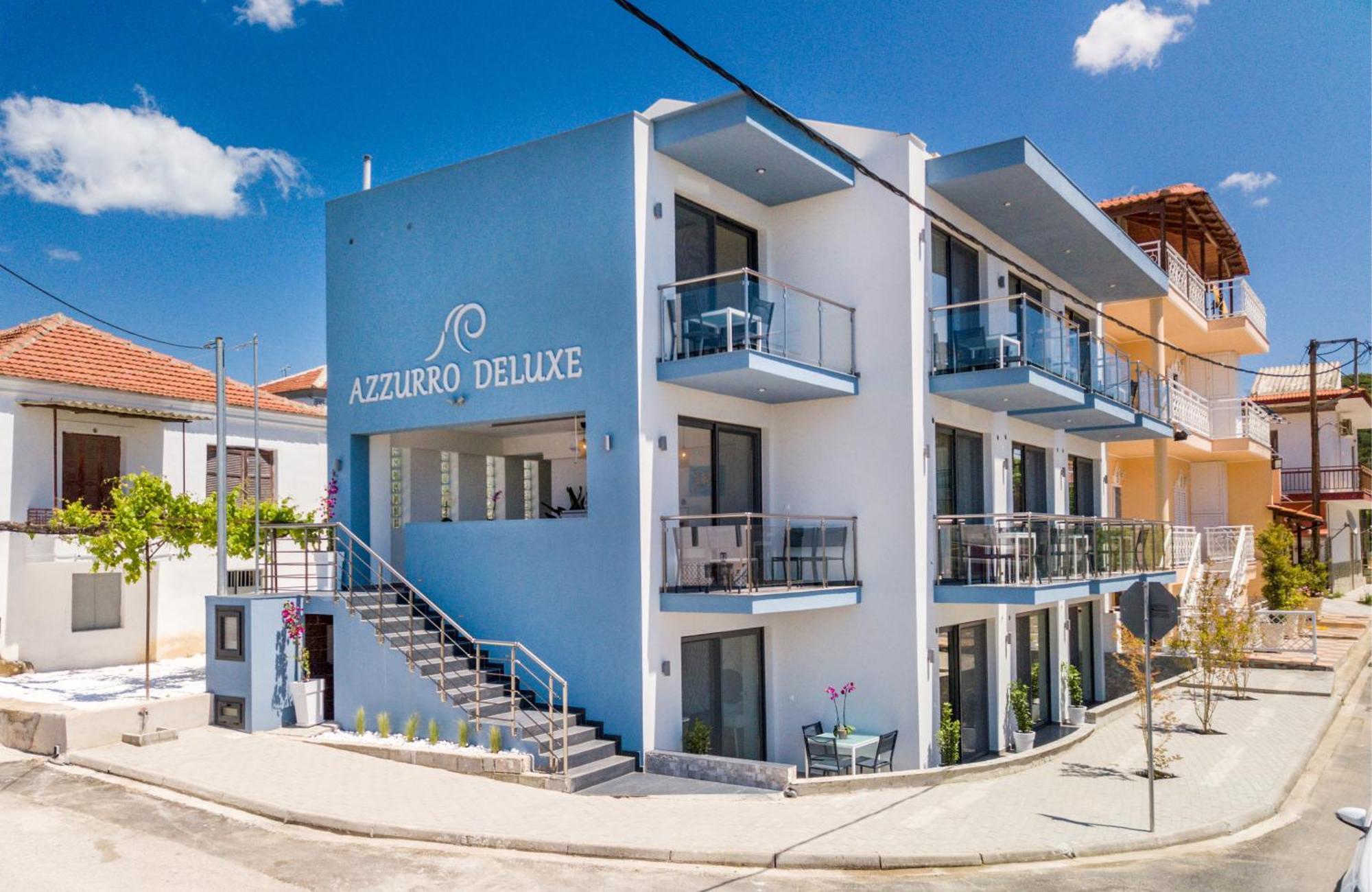 Azzurro Deluxe Daire Limenaria  Dış mekan fotoğraf
